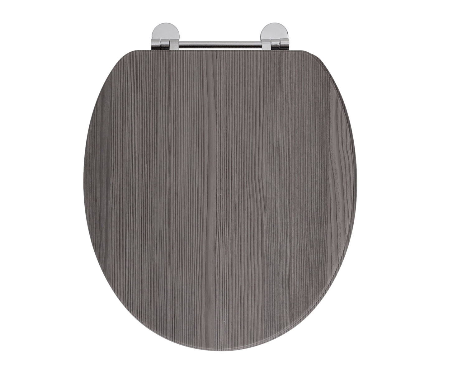 Wooden Soft-Close Toilet Seat - Avola Grey | FrontlineBathrooms.com